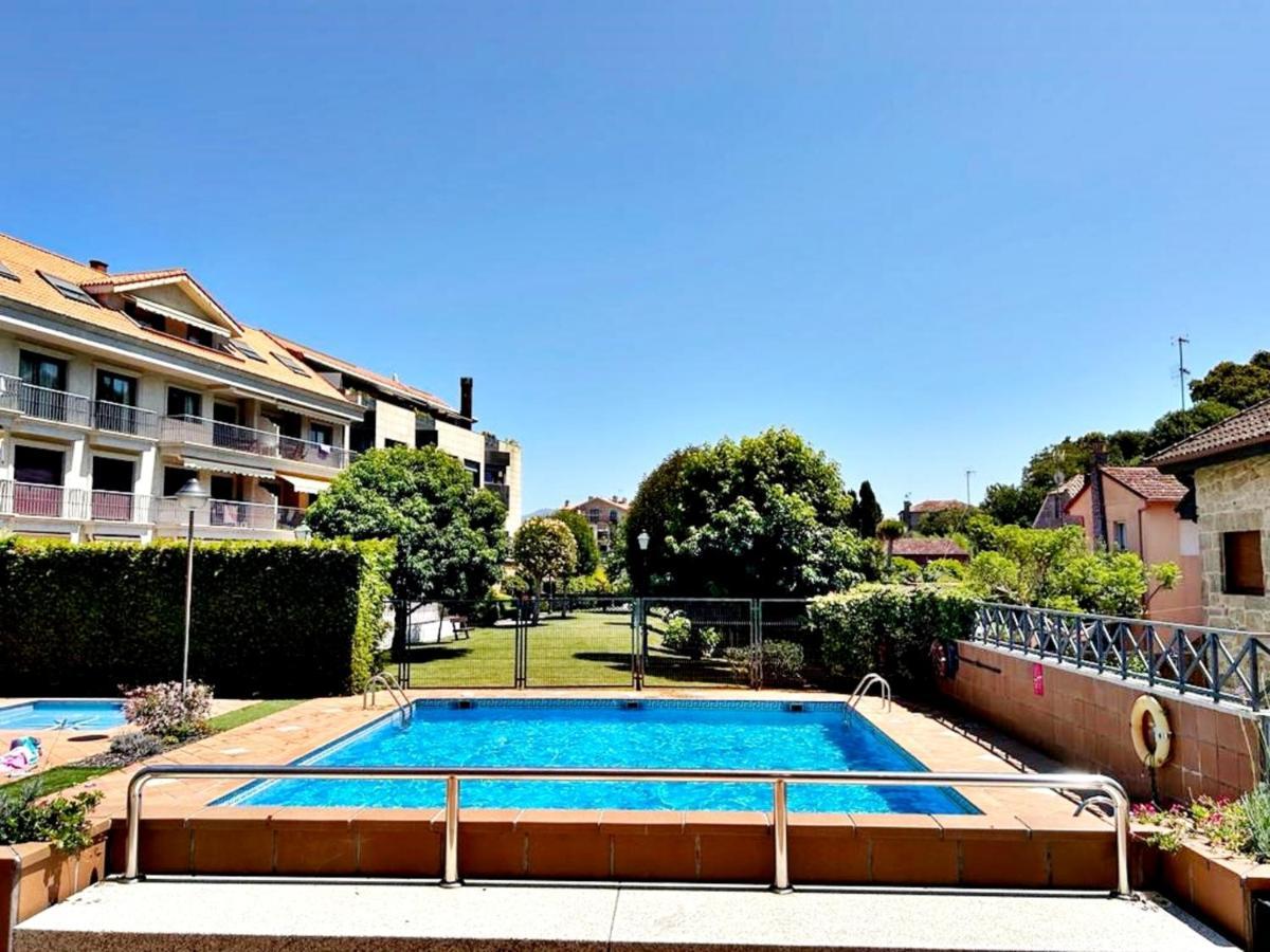 Holibai, Chulina, Cerca De La Playa, Con Piscina Y Parking Apartment Baiona Ngoại thất bức ảnh
